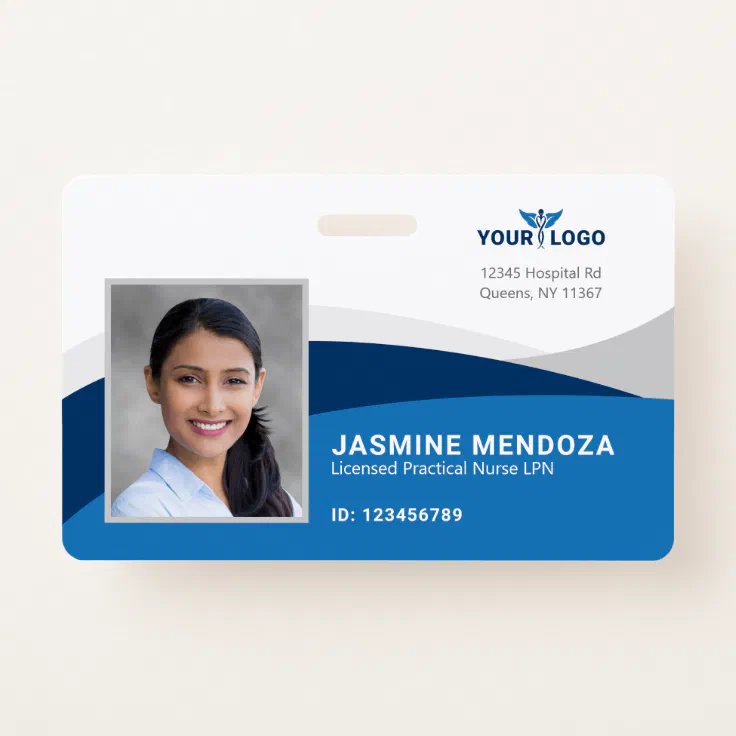 Hospital Id Card Design